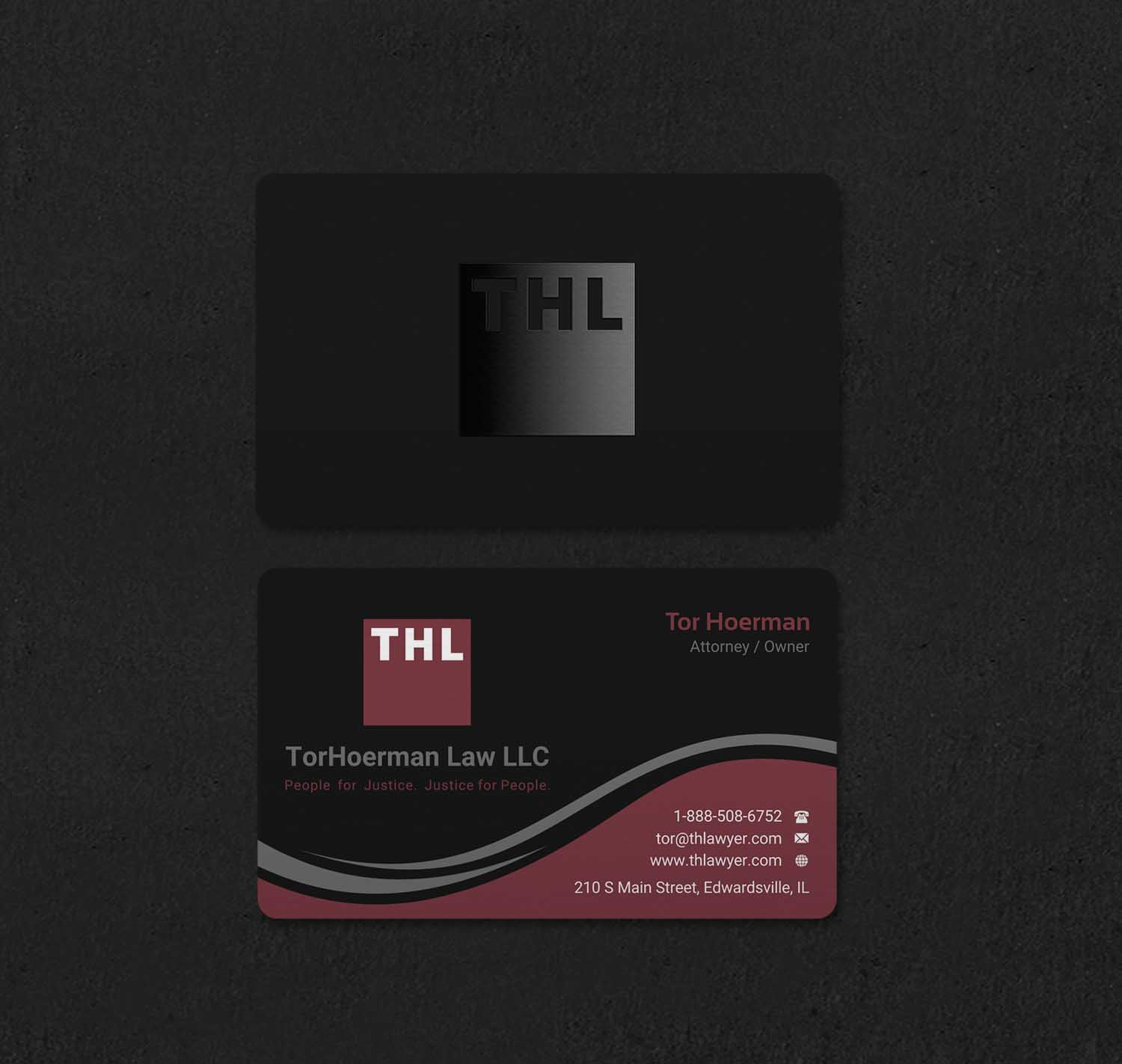 Business Card Design by INDIAN_Ashok for TorHoerman Law LLC | Design #25078957