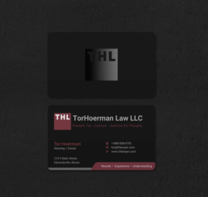 Business Card Design by INDIAN_Ashok for TorHoerman Law LLC | Design: #25078959