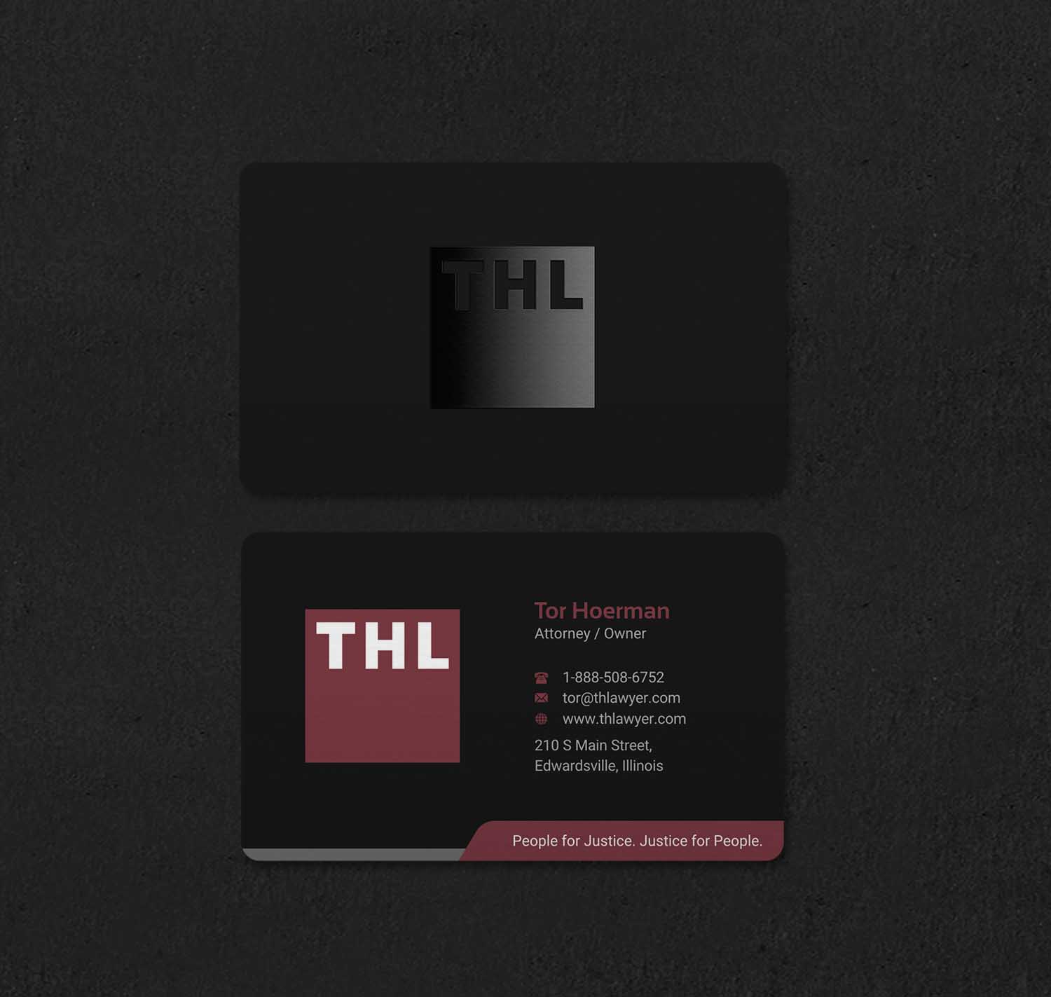 Business Card Design by INDIAN_Ashok for TorHoerman Law LLC | Design #25078962
