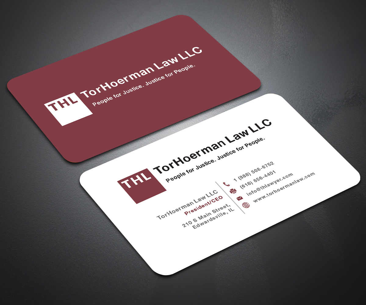 Business Card Design by Your_Design for TorHoerman Law LLC | Design #25081053