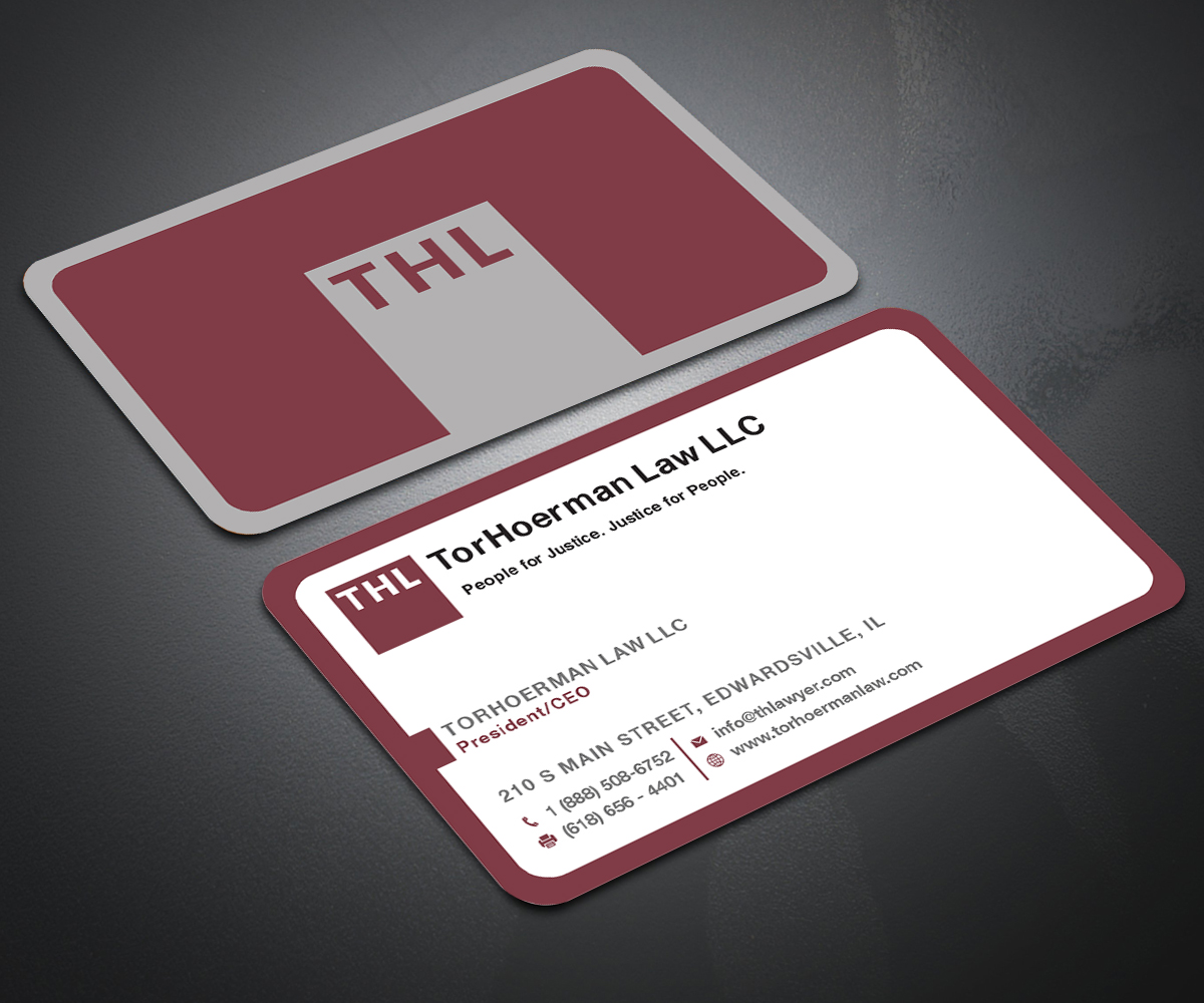 Business Card Design by Your_Design for TorHoerman Law LLC | Design #25083580