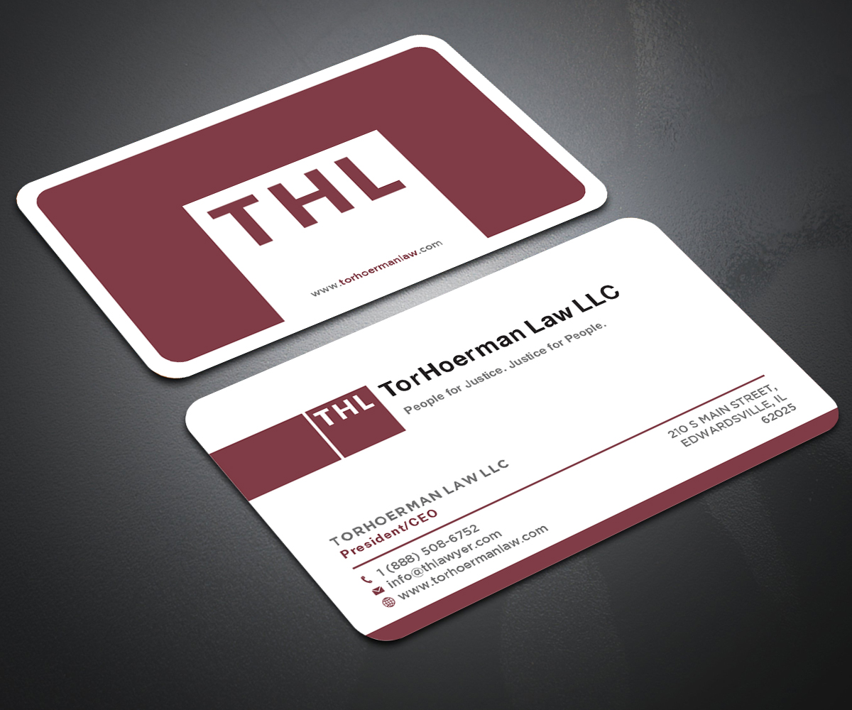 Business Card Design by Your_Design for TorHoerman Law LLC | Design #25084023
