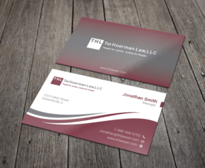 Business Card Design by LAXMI DESIGNHUB for TorHoerman Law LLC | Design: #25076476