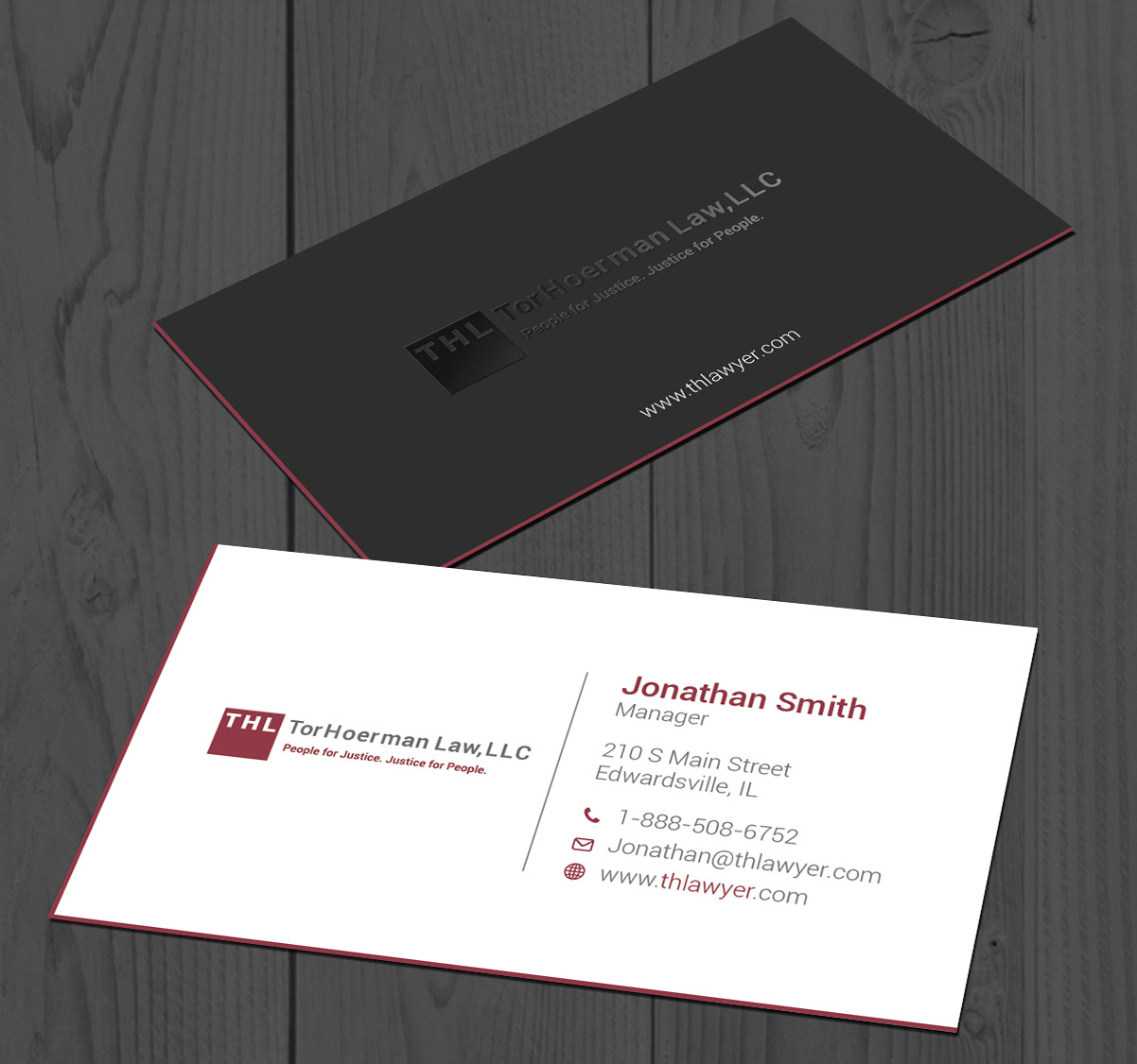 Diseño de Tarjeta de Presentación por LAXMI DESIGNHUB para TorHoerman Law LLC | Diseño #25076495