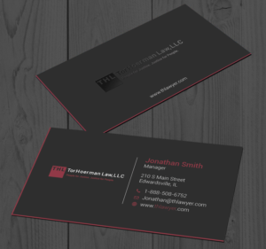 Business Card Design by LAXMI DESIGNHUB for TorHoerman Law LLC | Design: #25076497