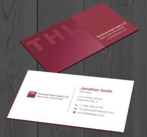 Business Card Design by LAXMI DESIGNHUB for TorHoerman Law LLC | Design: #25076502