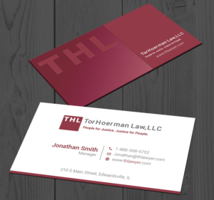 Business Card Design by LAXMI DESIGNHUB for TorHoerman Law LLC | Design: #25076503