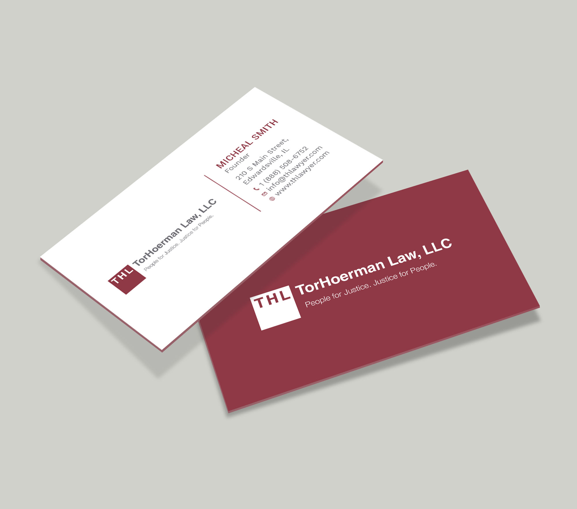 Business Card Design by Tripti Ranjan Gain for TorHoerman Law LLC | Design #25073667