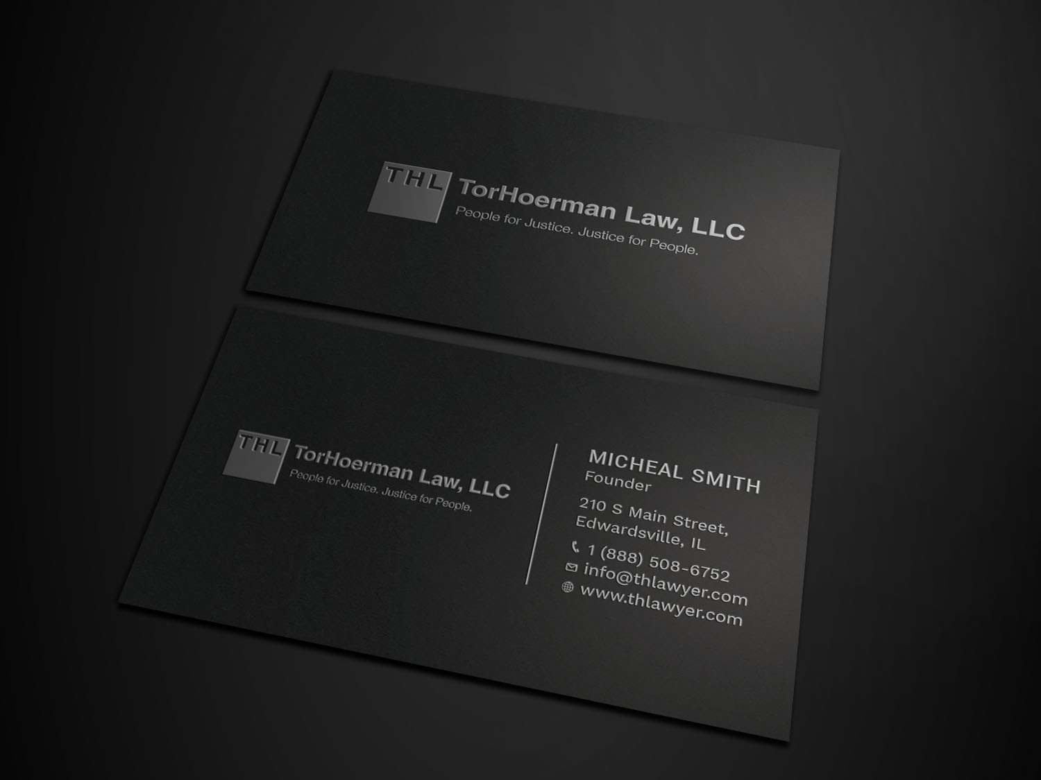 Business Card Design by Tripti Ranjan Gain for TorHoerman Law LLC | Design #25073669
