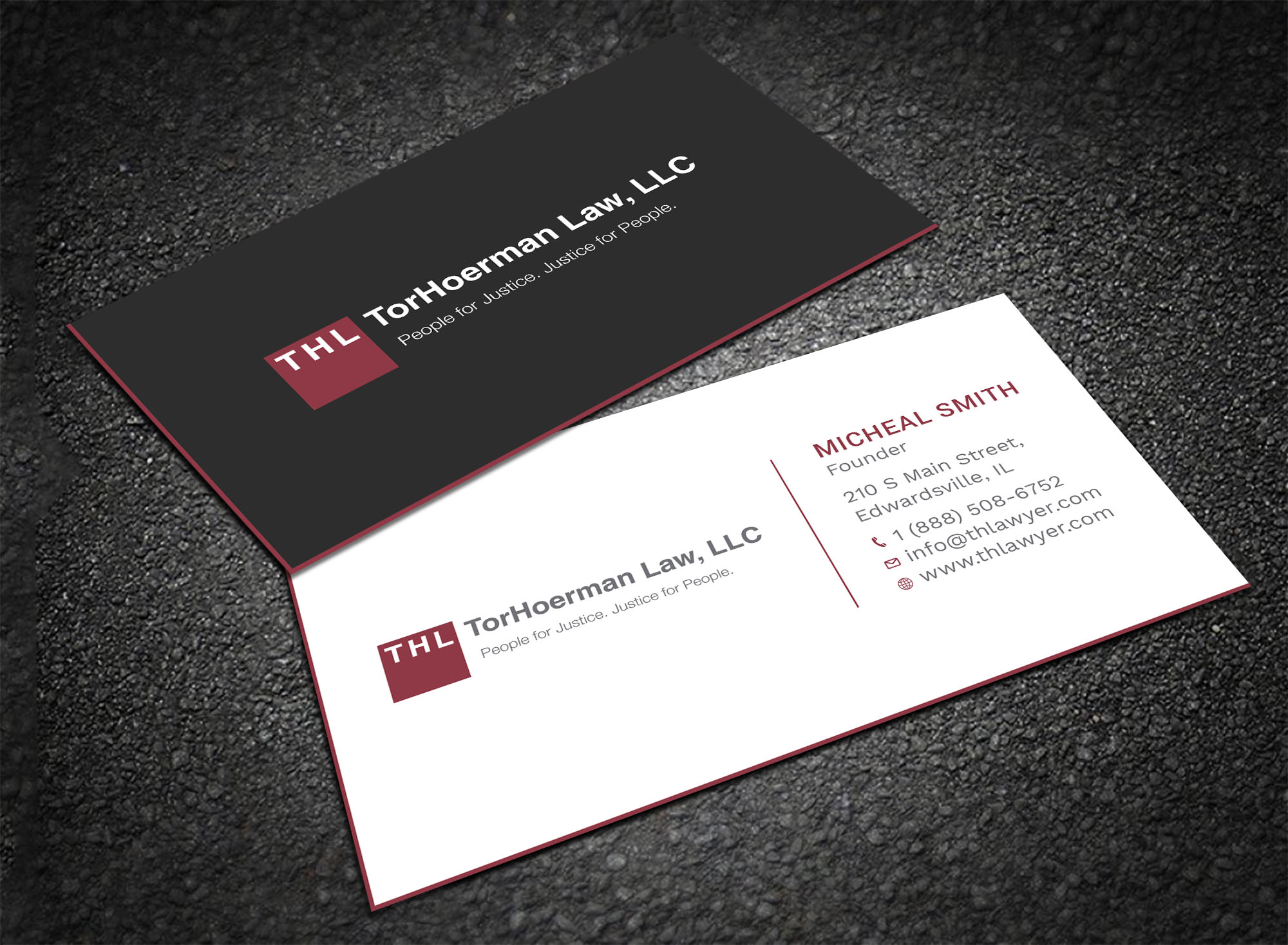 Business Card Design by Tripti Ranjan Gain for TorHoerman Law LLC | Design #25073676