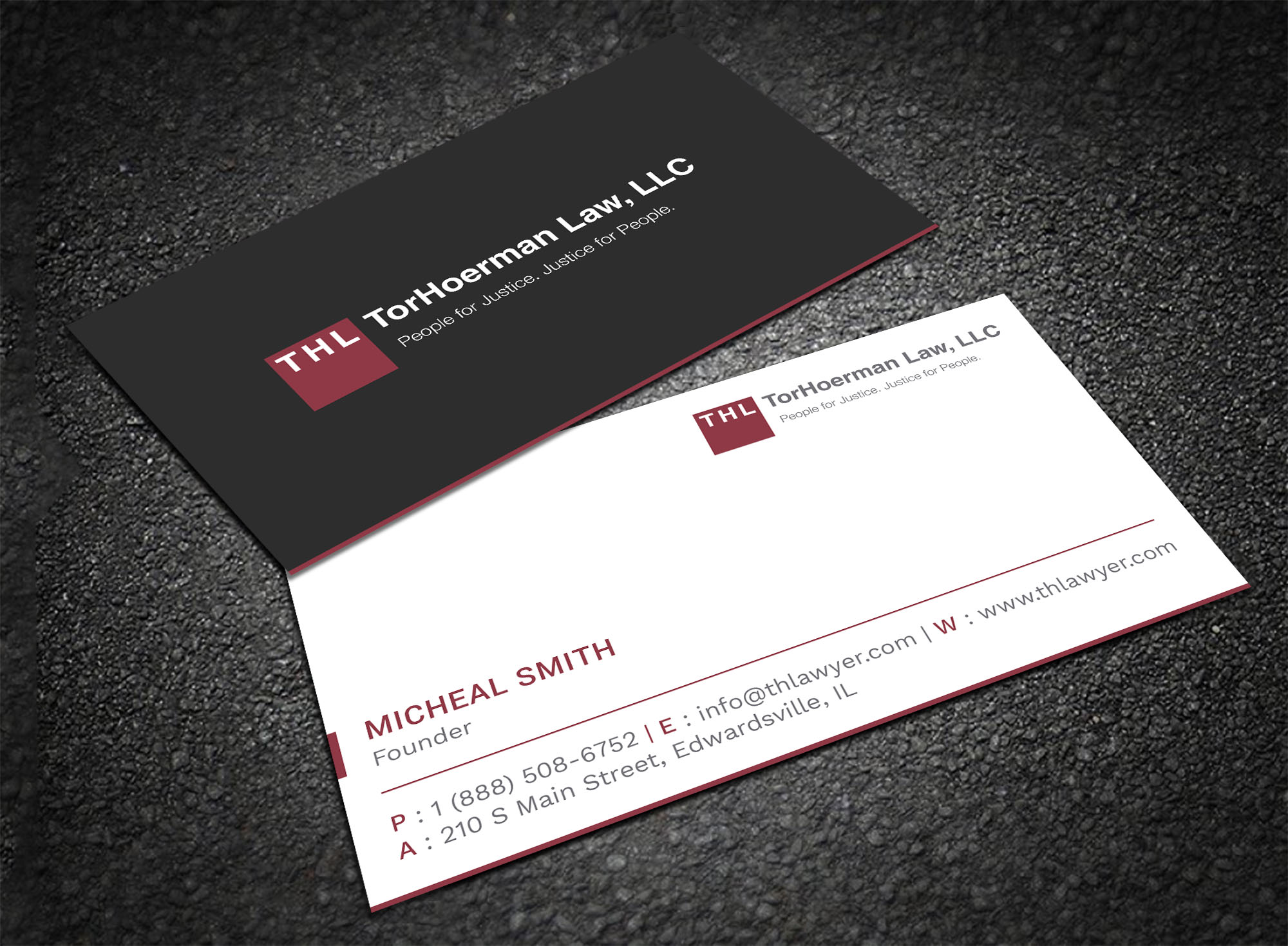 Business Card Design by Tripti Ranjan Gain for TorHoerman Law LLC | Design #25075666