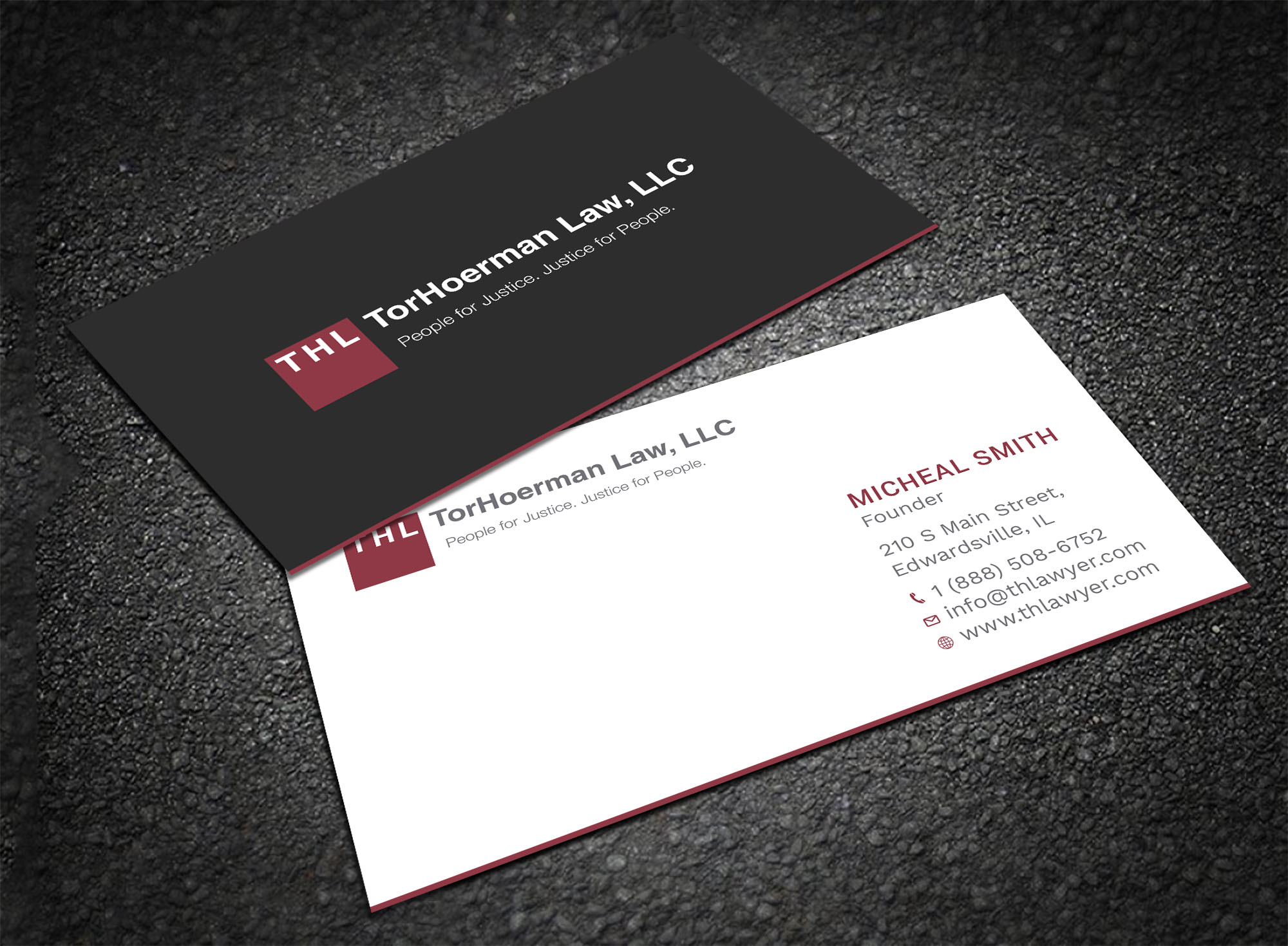 Business Card Design by Tripti Ranjan Gain for TorHoerman Law LLC | Design #25075674