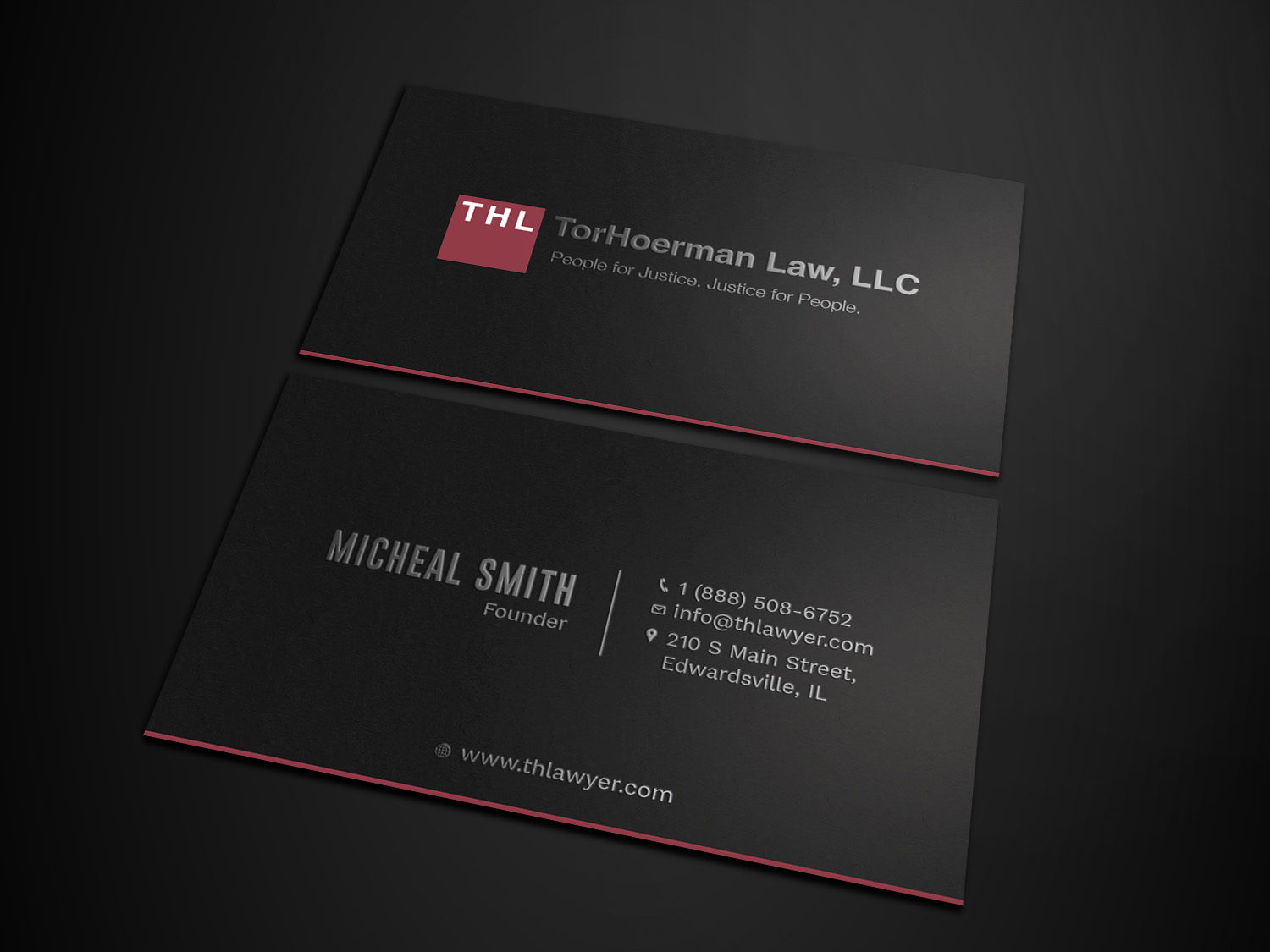 Business Card Design by Tripti Ranjan Gain for TorHoerman Law LLC | Design #25080680