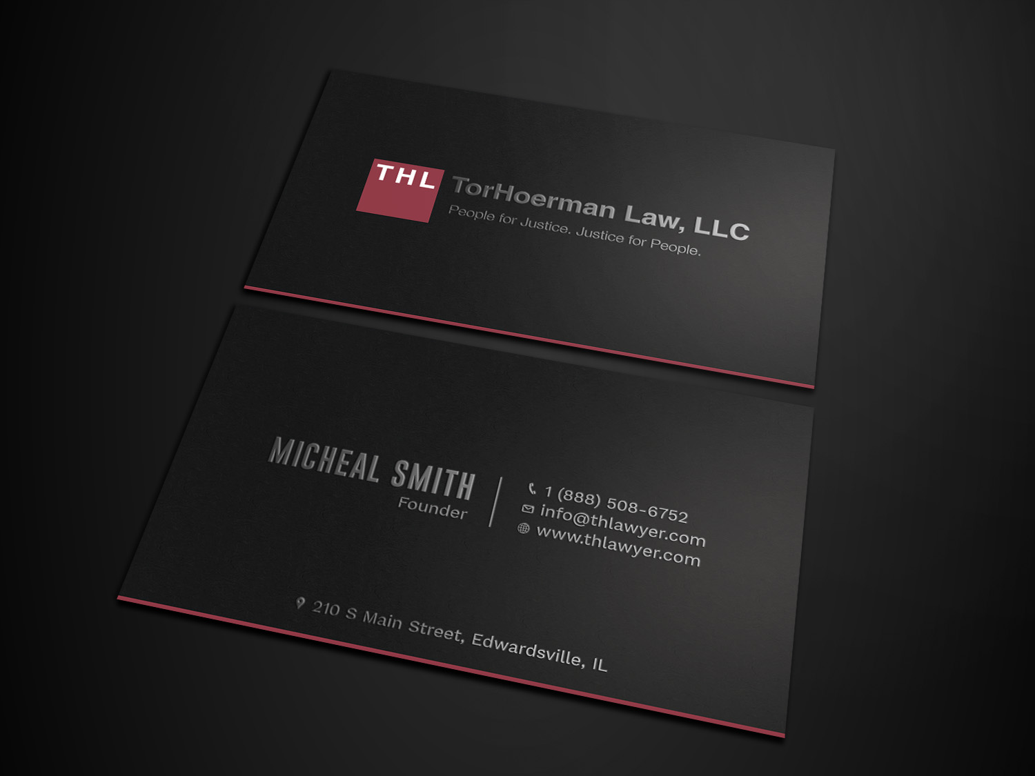 Business Card Design by Tripti Ranjan Gain for TorHoerman Law LLC | Design #25080681