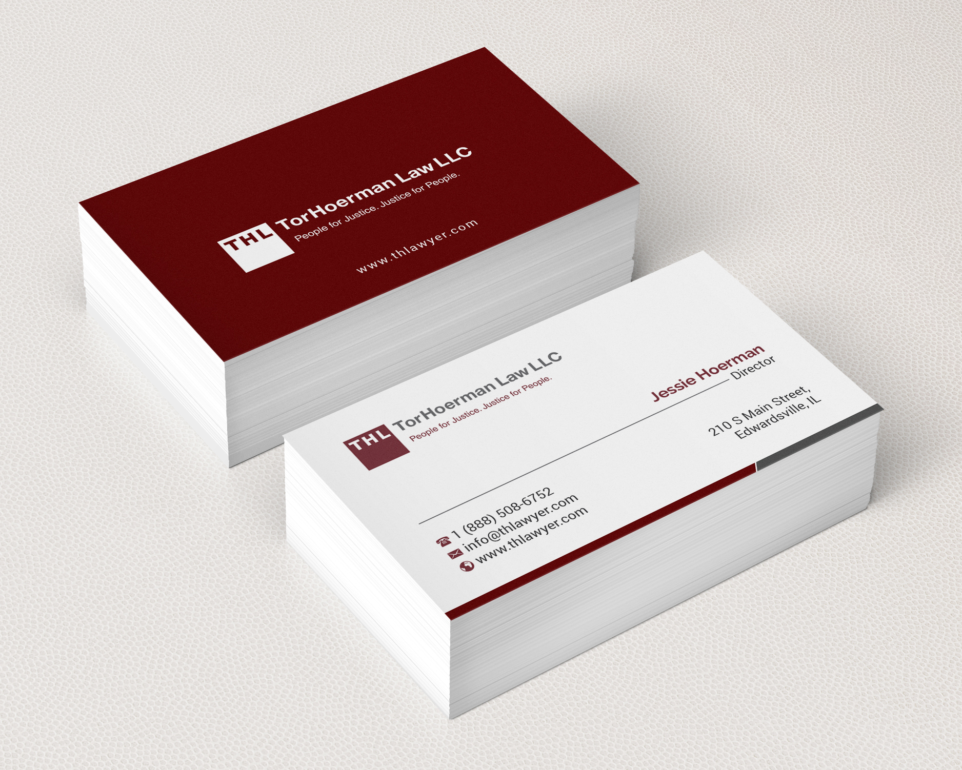 Business Card Design by R.design for TorHoerman Law LLC | Design #25072447