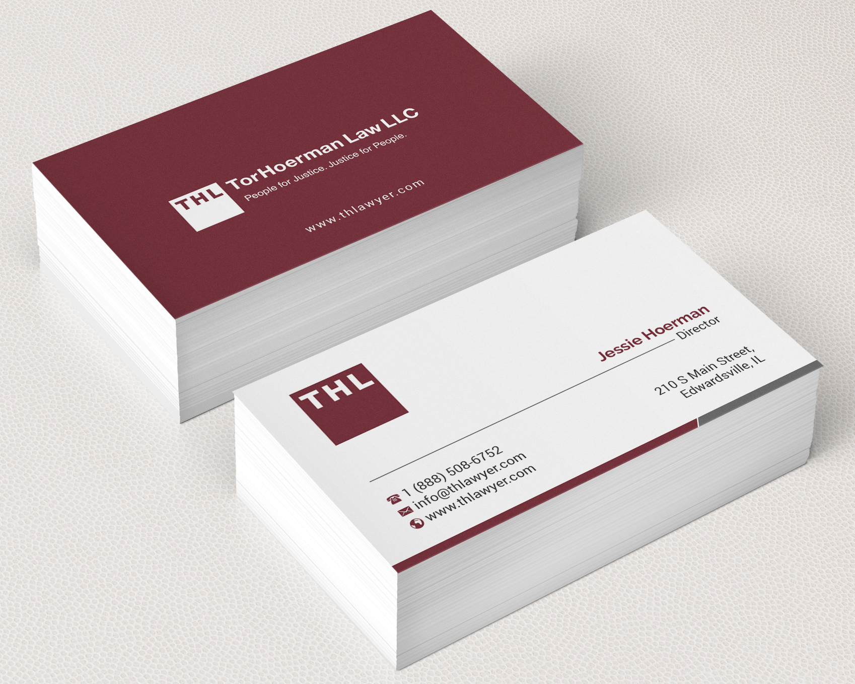 Business Card Design by R.design for TorHoerman Law LLC | Design #25072476