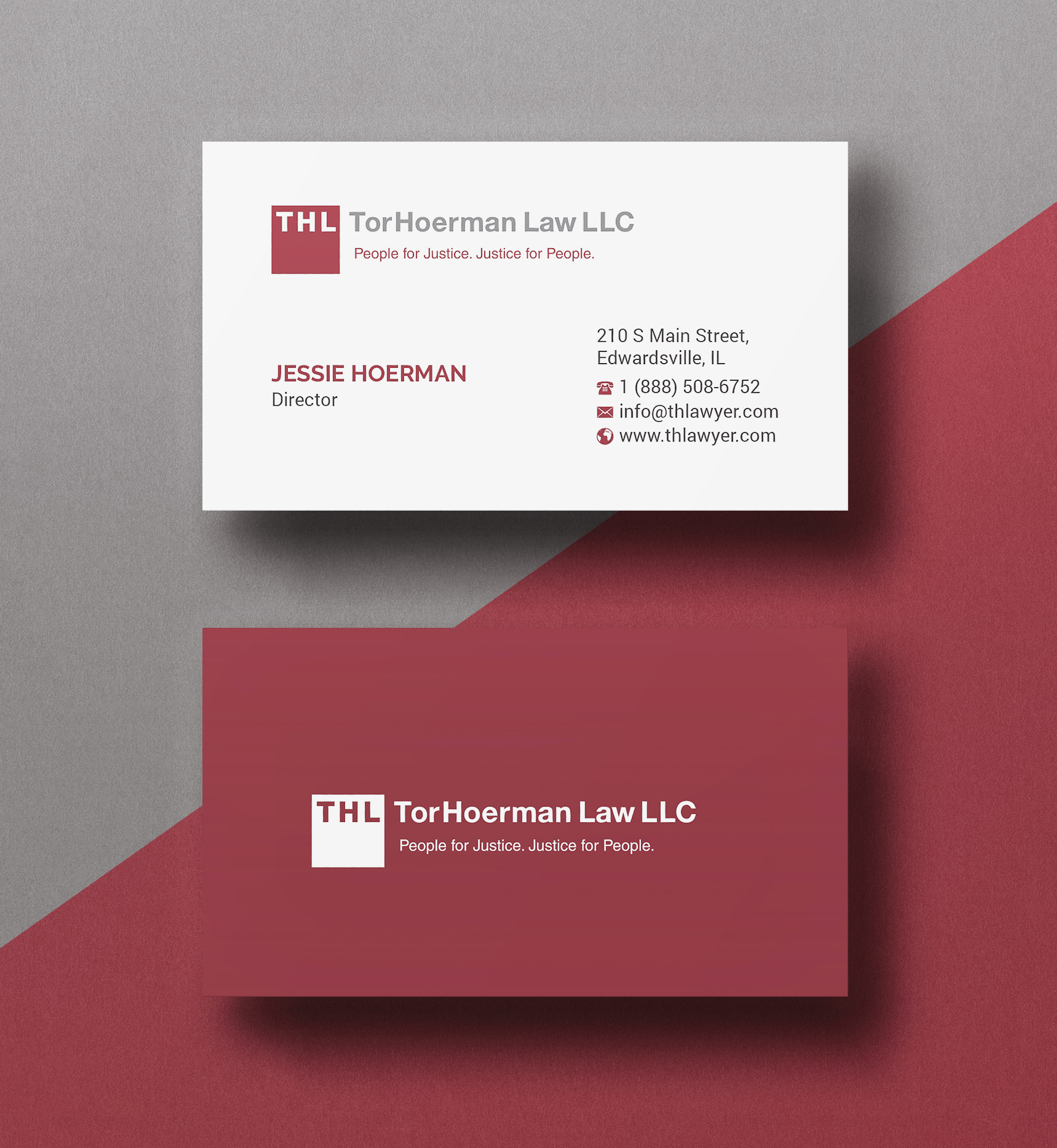 Business Card Design by R.design for TorHoerman Law LLC | Design #25072808