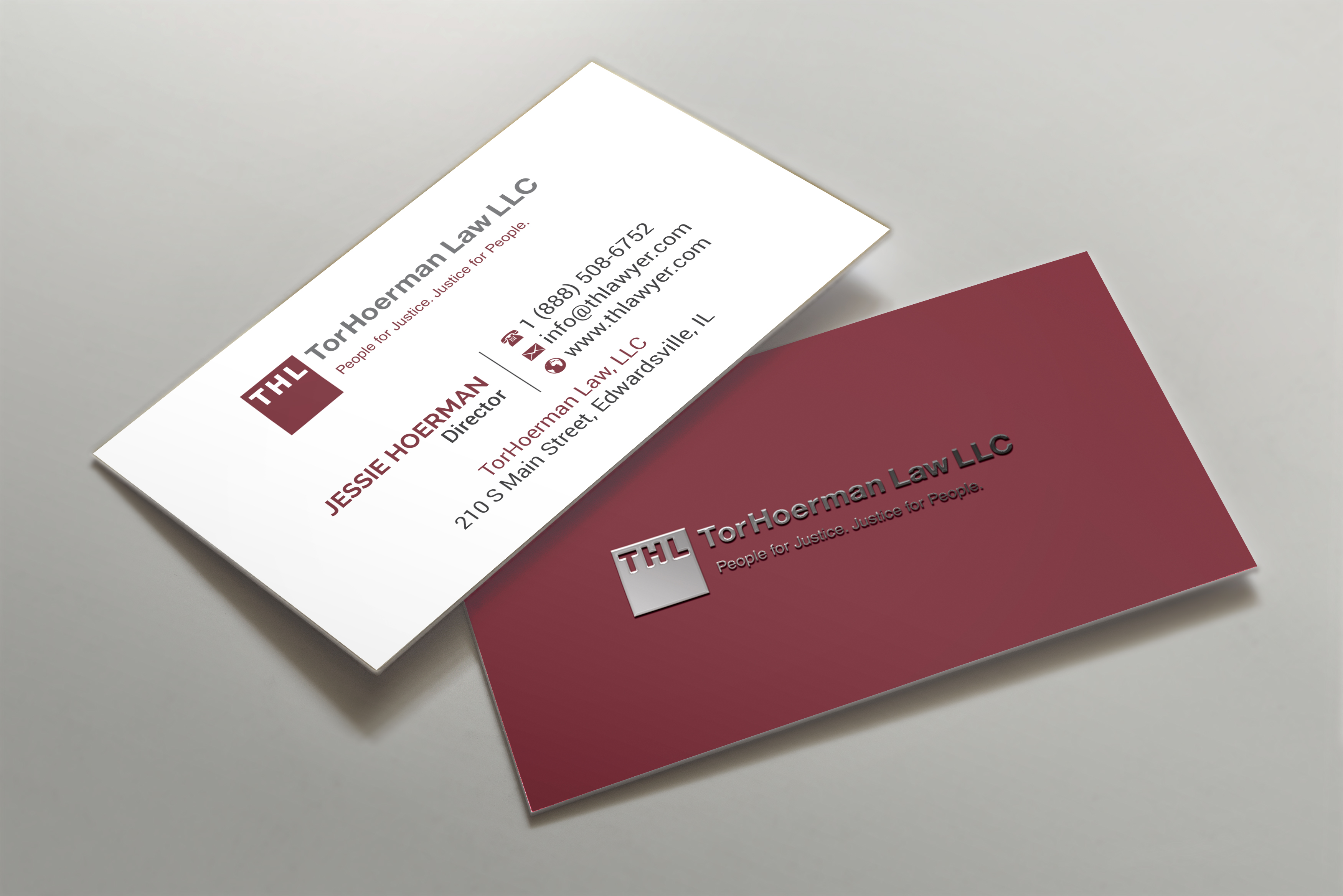 Business Card Design by R.design for TorHoerman Law LLC | Design #25072875