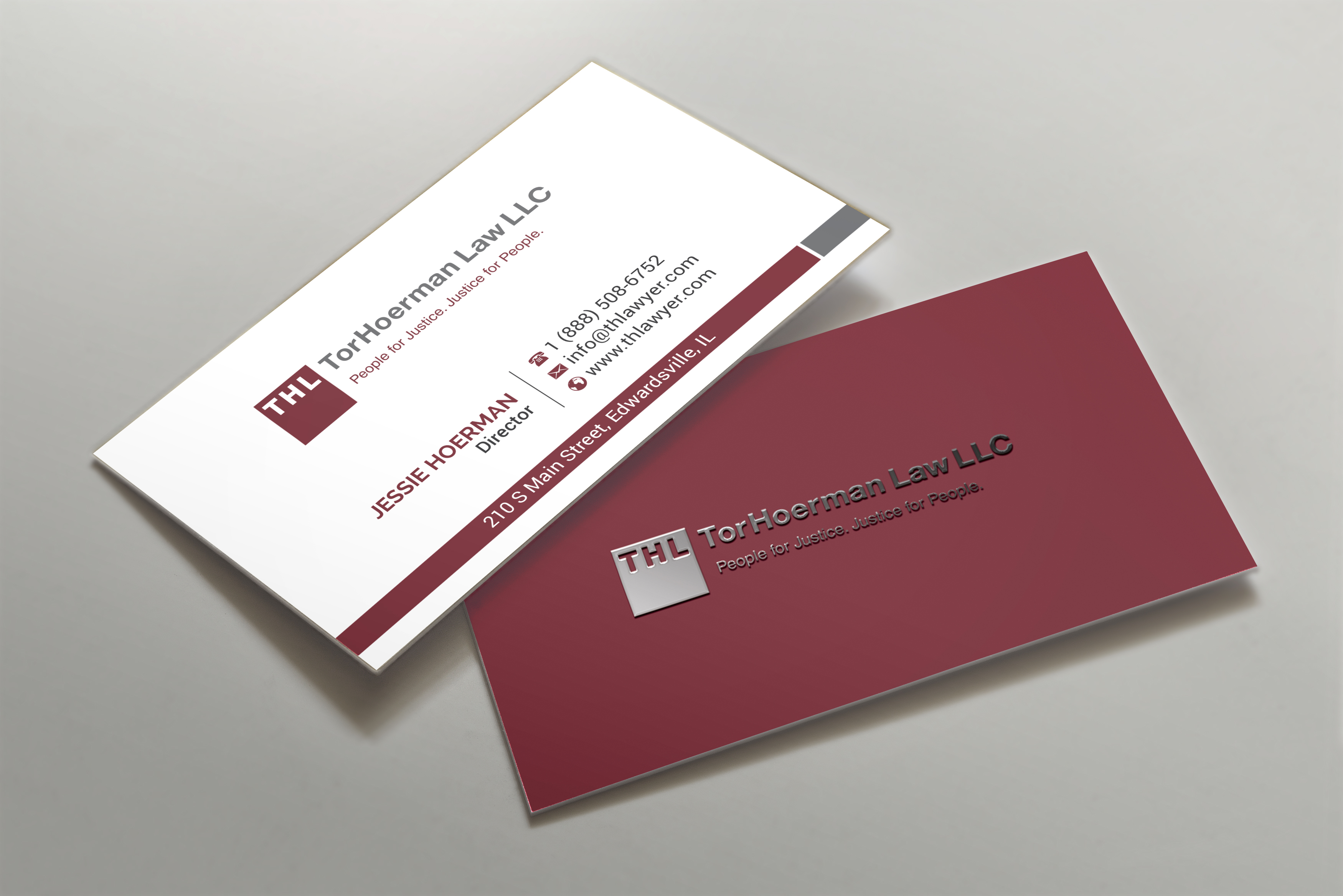 Business Card Design by R.design for TorHoerman Law LLC | Design #25072924