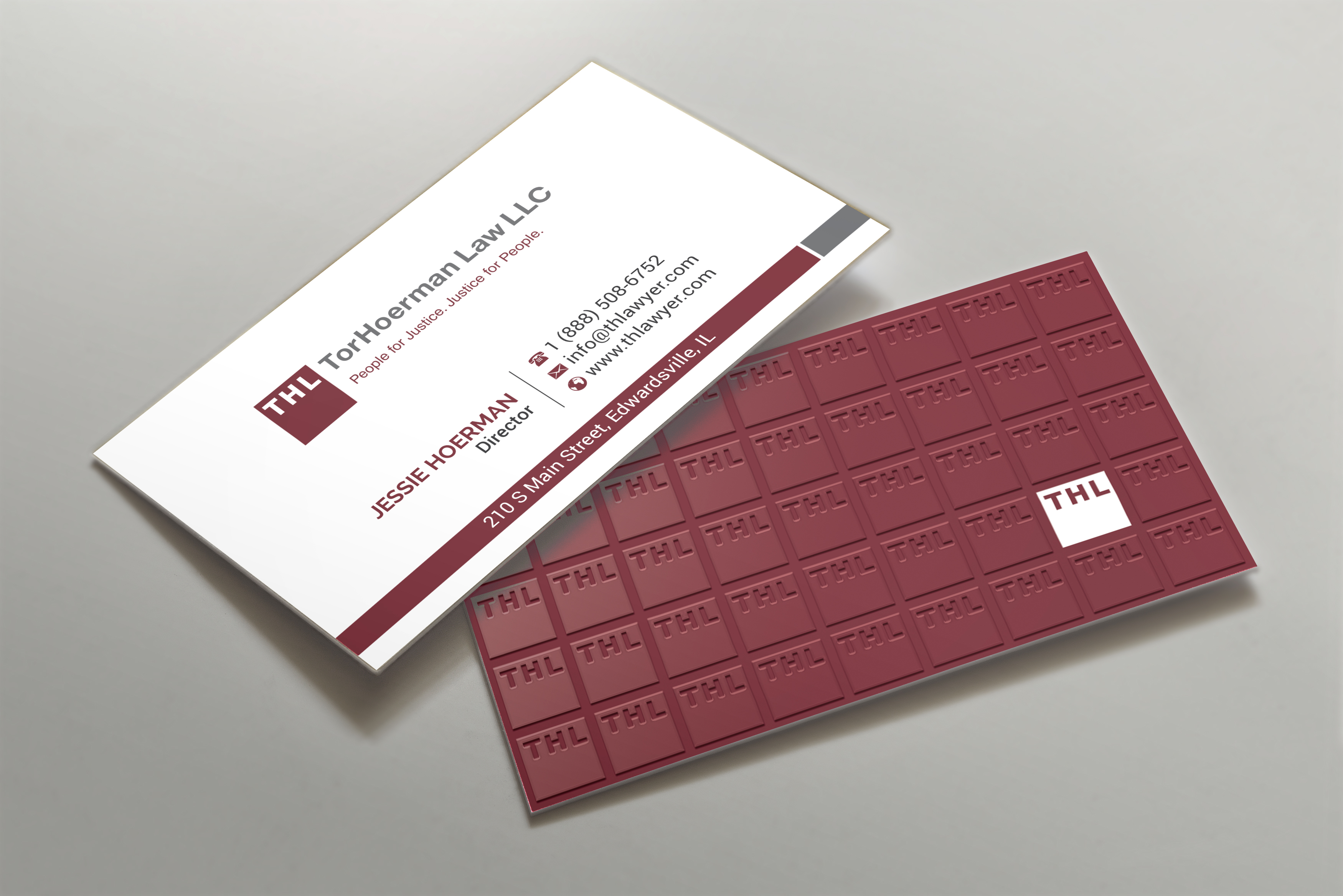 Business Card Design by R.design for TorHoerman Law LLC | Design #25073141