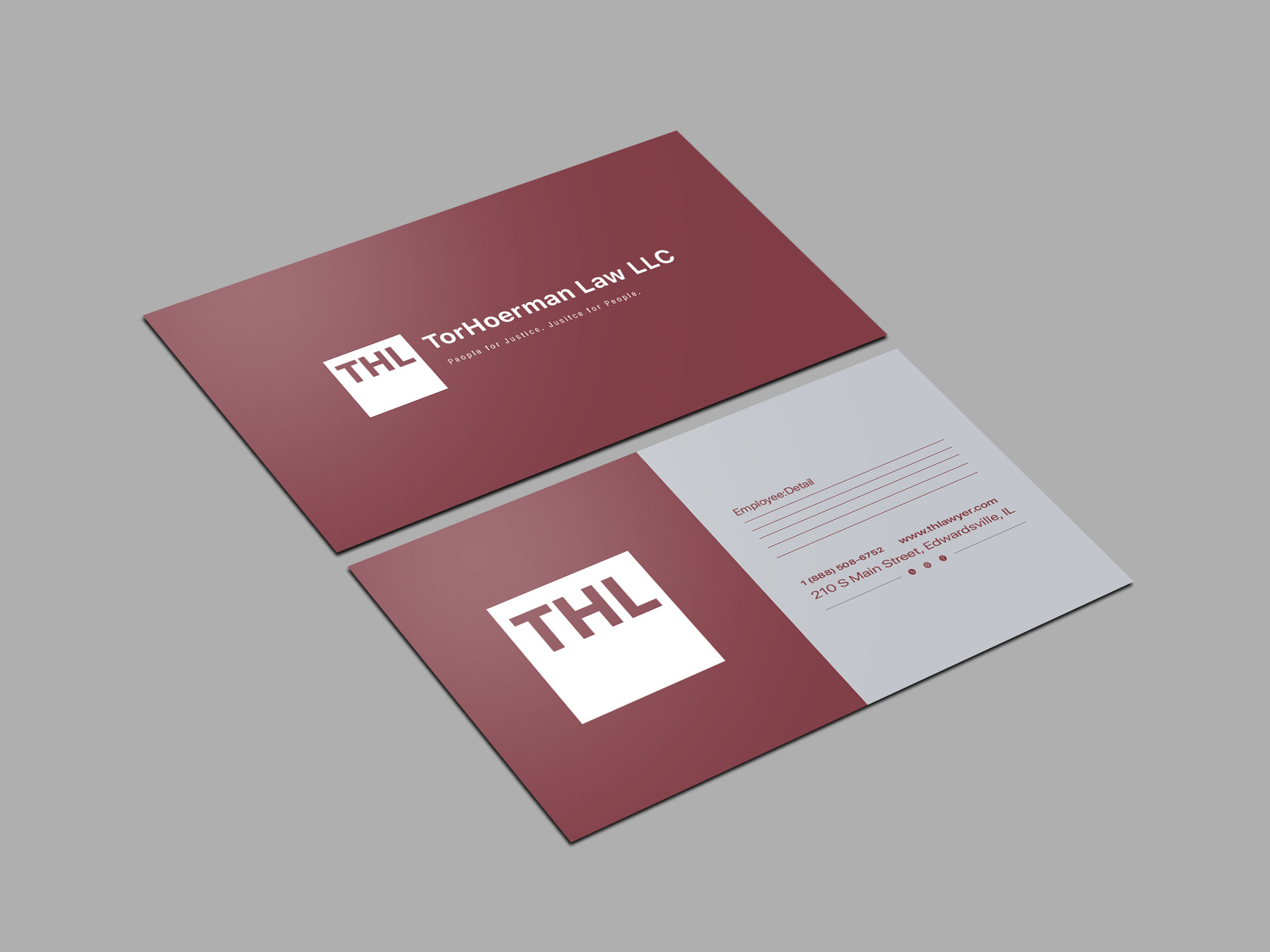 Business Card Design by MAHESH101 for TorHoerman Law LLC | Design #25081493