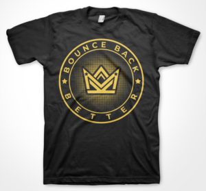 Bounce Back Better | T-shirt Design by badpixelarts