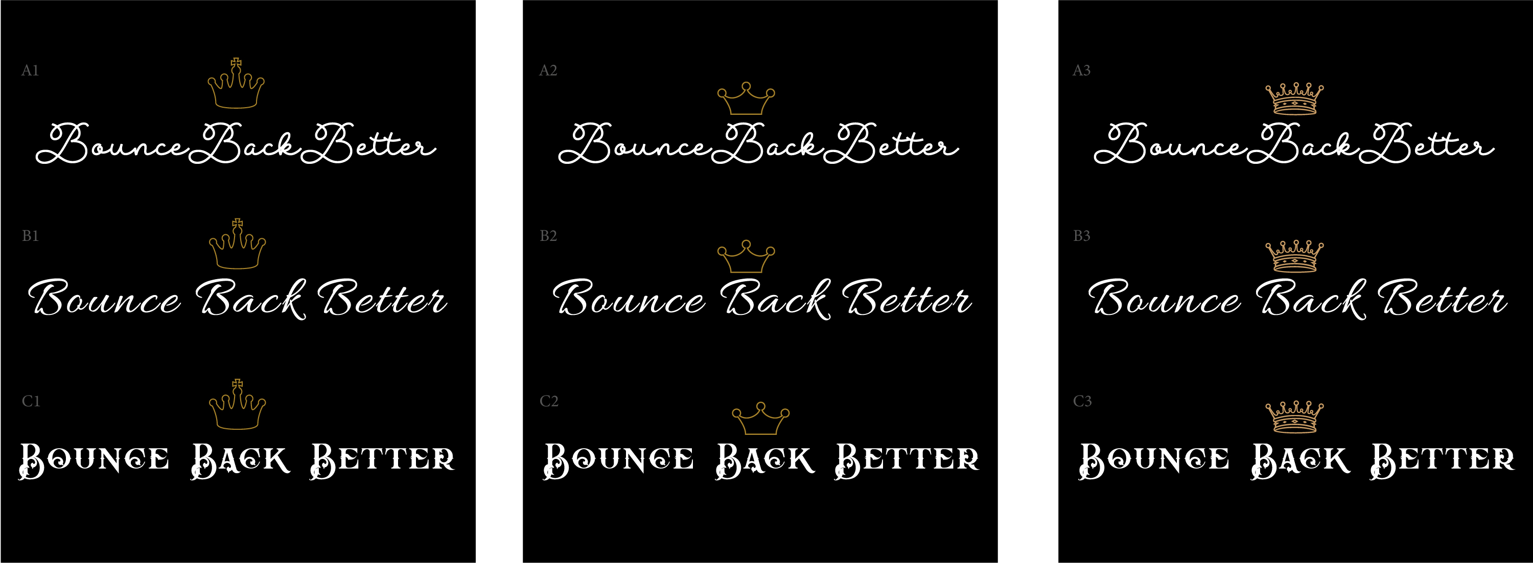T-Shirt-Design von Al Pech für Bounce Back Better | Design #25085923