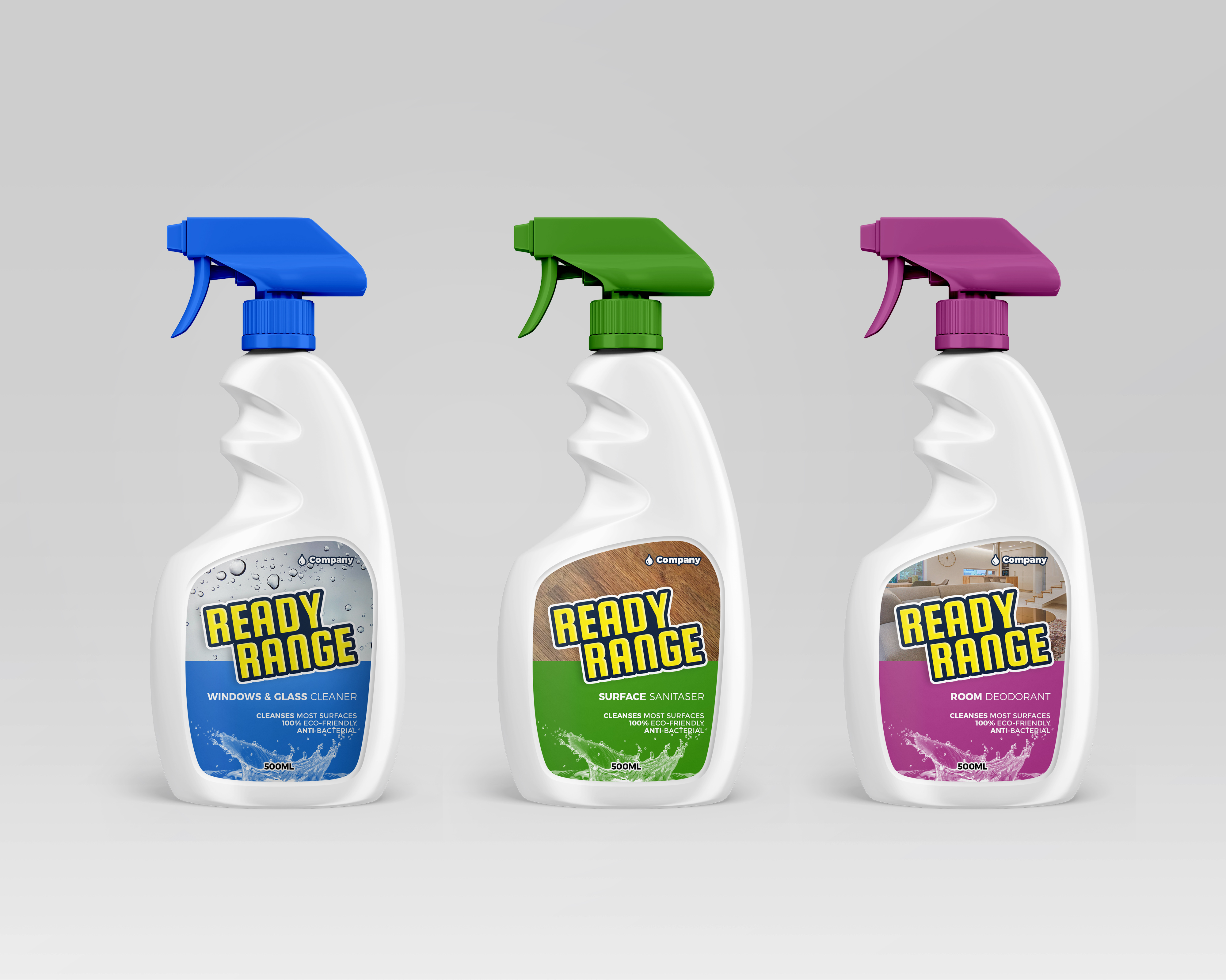 Graphic Design by Cosmos Studios for Sampson Chemical Products  | Design: #25107864