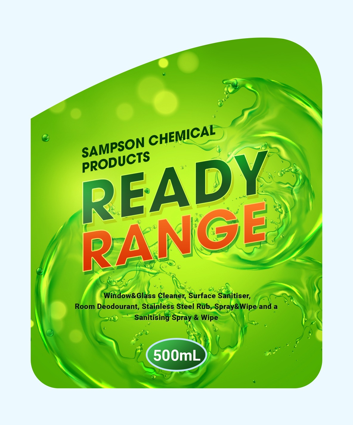 Graphic Design by digitalpolo.com for Sampson Chemical Products  | Design #25094983