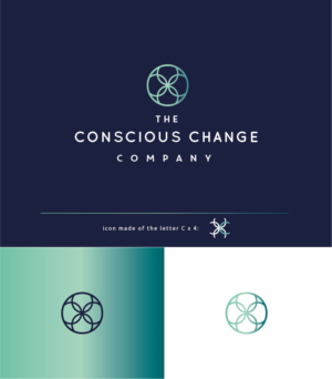 The Conscious Change Company | Logo Design by Birdcage