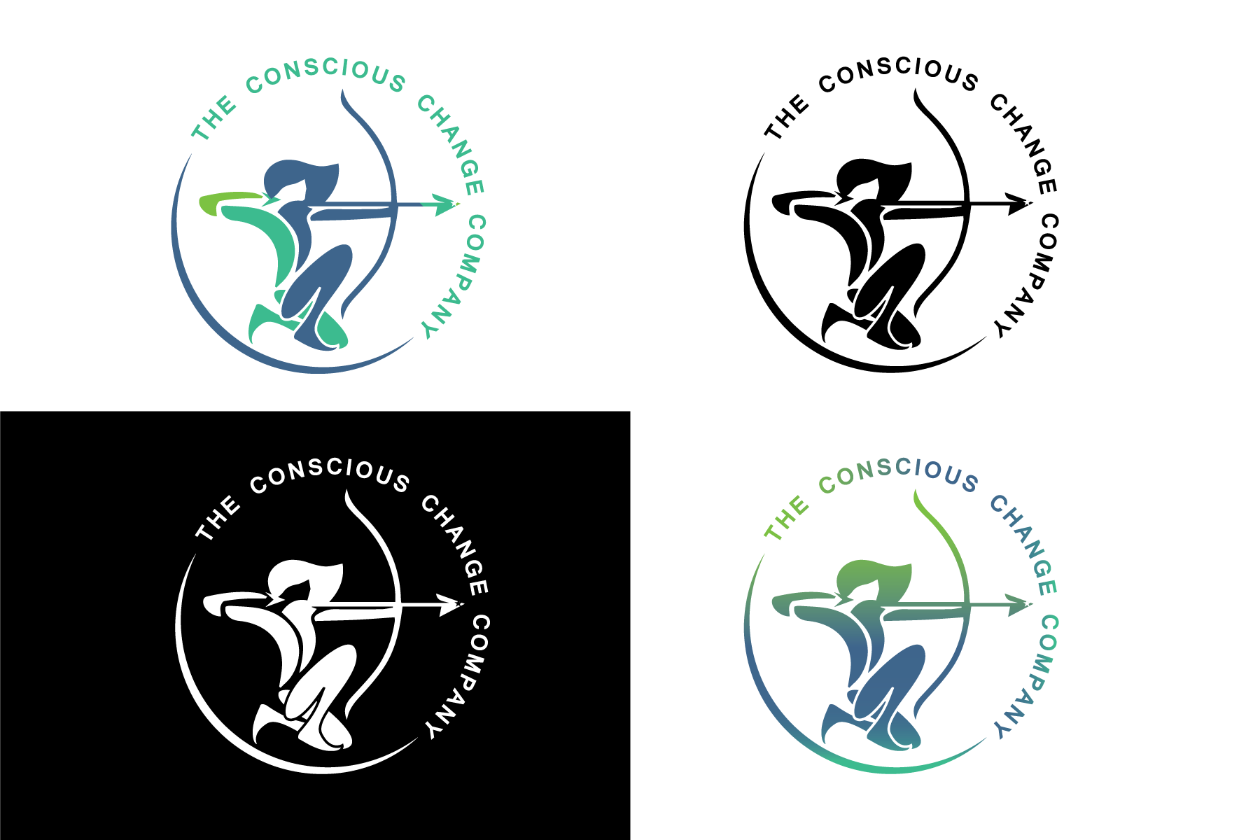 Logo Design by KREATIVE S - LOGO DESIGN for Conscious Change | Design #25114369