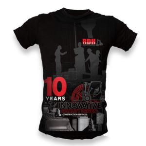 10 Years in Business Shirt for Civil Construction company. | T-Shirt-Design von EzaiLX