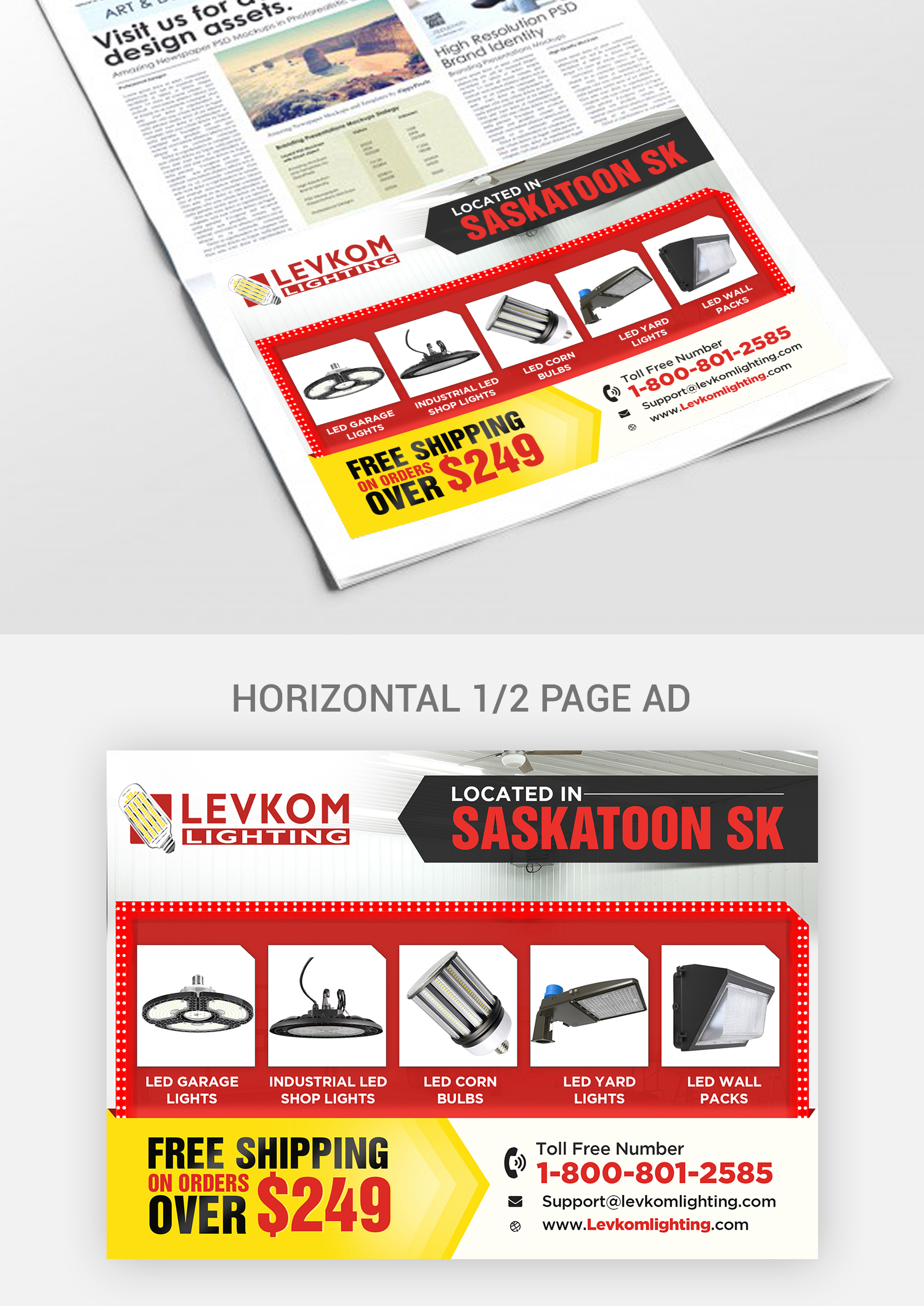 Advertisement Design by 123graphics for this project | Design #25078592