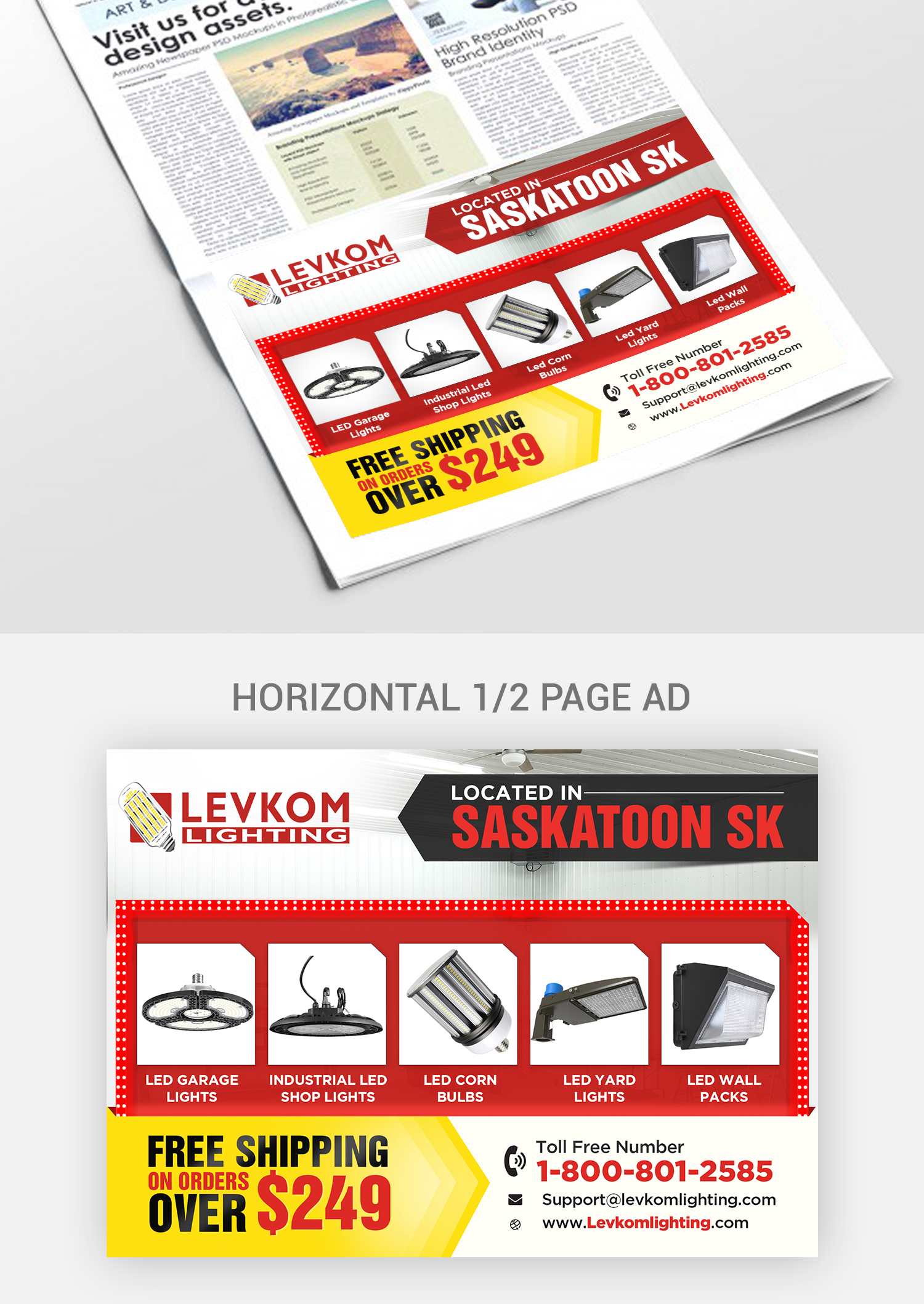 Advertisement Design by 123graphics for this project | Design #25078593