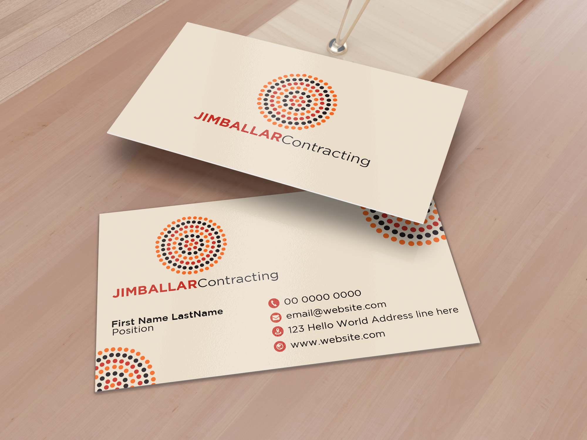Design de Carte de Visite par peejay pour Oakprojects | Design #25146917