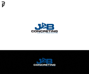Logo Design by poisonvectors for J&B Concreting and Civil Construction | Design: #25079568