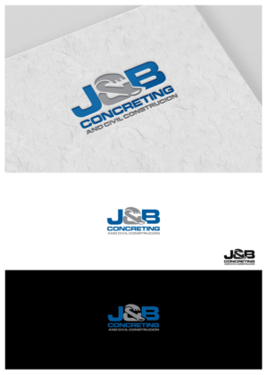 Logo Design by goranvisnjic82 for J&B Concreting and Civil Construction | Design #25079302