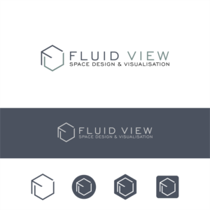 Logo Design by Arham Hidayat for Fluid View | Design: #25117818
