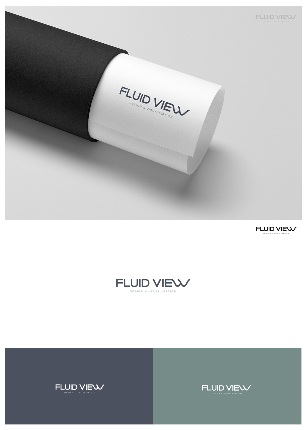 Logo Design by goranvisnjic82 for Fluid View | Design #25079971