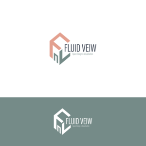 Logo Design by SpaceM for Fluid View | Design #25098288