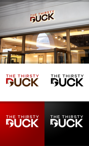 The Thirsty Duck | Diseño de Logo por creativerhythm