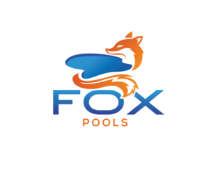Fox Pools | Logo Design by renderman