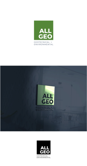 please refer to uploaded example files for our thoughts. Using All Geo as the logo.? | Diseño de Logo por Milos Jovic