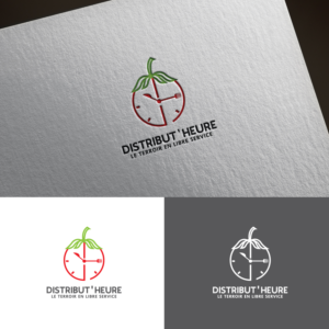 distribut'heure (le terroir en libre service) | Logo Design by sankar999