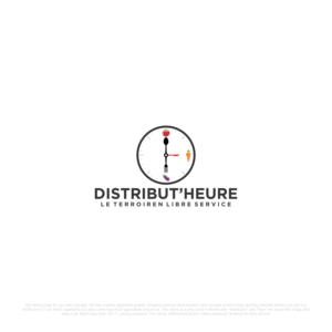 distribut'heure (le terroir en libre service) | Logo Design by Artlam Design