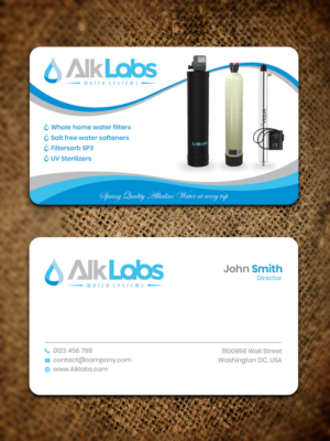 Water Filter Company Needs Bizz Cards!!  | Visitenkarten-Design von Sandaruwan