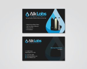 Water Filter Company Needs Bizz Cards!!  | Business Card Design by MDesign