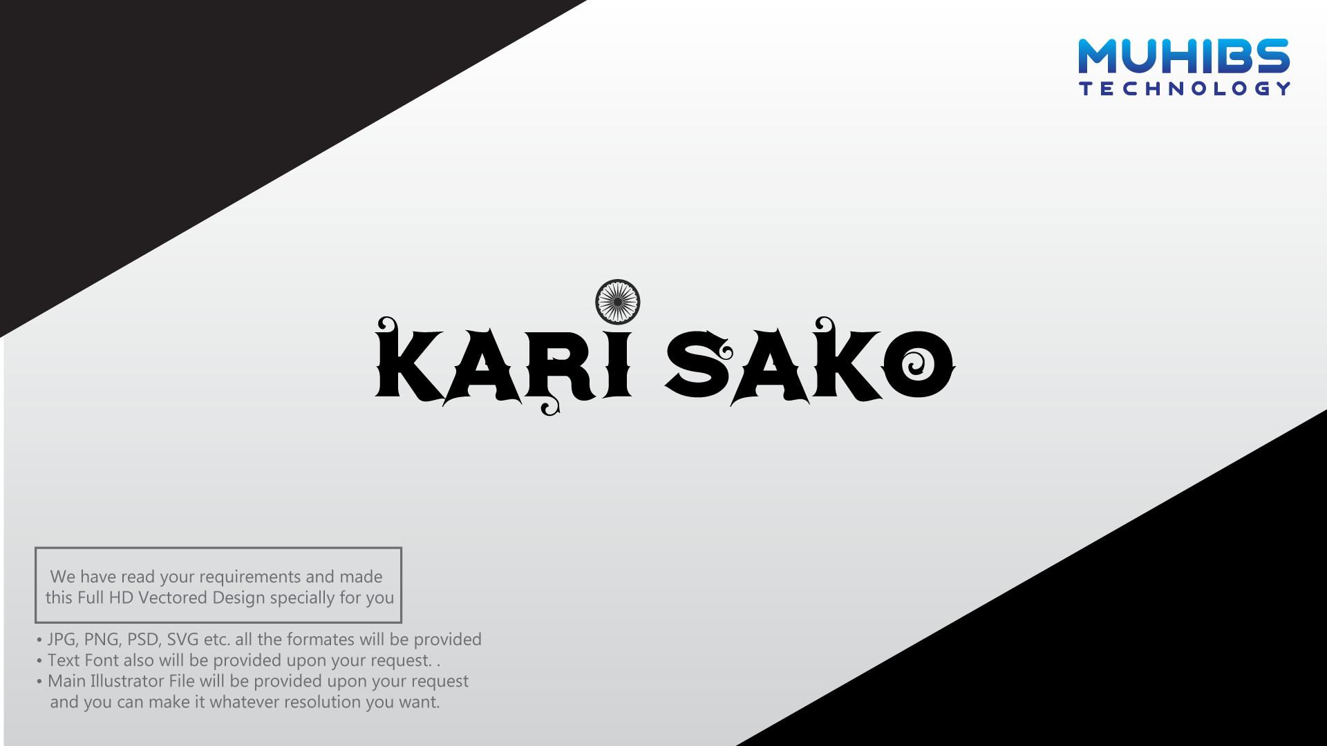 Logo Design by MuhibsTechnology for KARI SAKO | Design #25166419