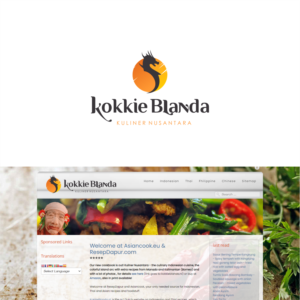 Kokkie Blanda or kokkieblanda and kuliner nusantara | Logo Design by ThiagoB