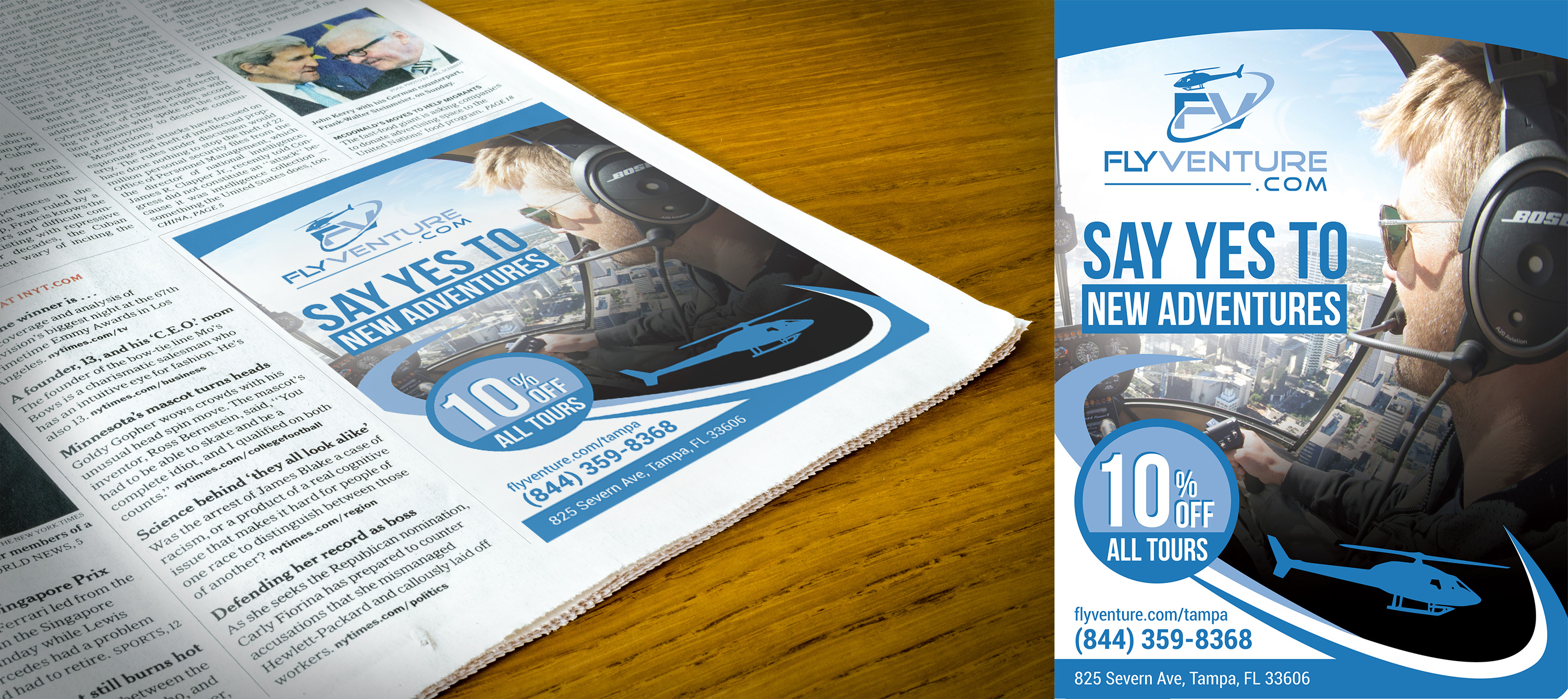 Graphic Design by Impressive Sol for Heli Aviation Florida, LLC | Design #25092411